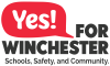 Flier for Yes for Winchester Campaign Kickoff Event