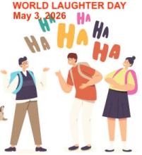 Flier for World Laughter Day